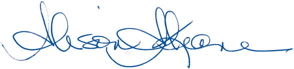 president signature