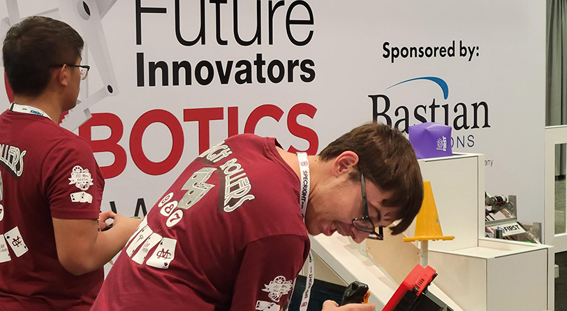 Students Demonstrate Future Workforce of Robots